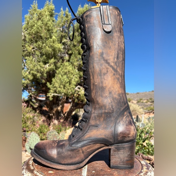 Freebird By Steven Grany Lace Up Boots - Picture 4 of 16